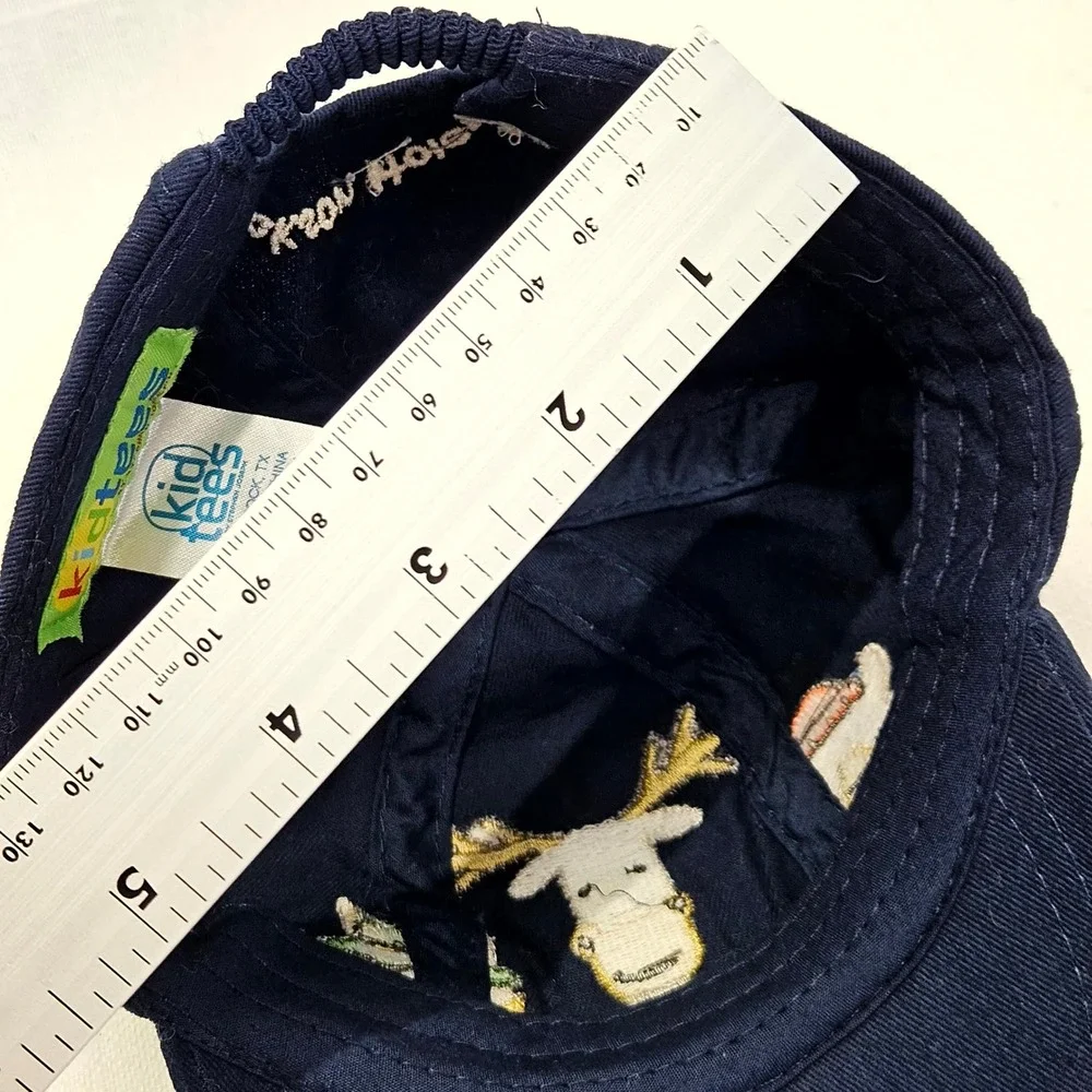 Kidtees‎ by Stephen Joseph Jackson Hole WY Kids Hat Embroidered Moose Bear Fox